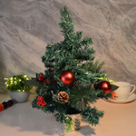 Елка настольная 45см с красными украшениями, SY15CJHW-012B 45 см