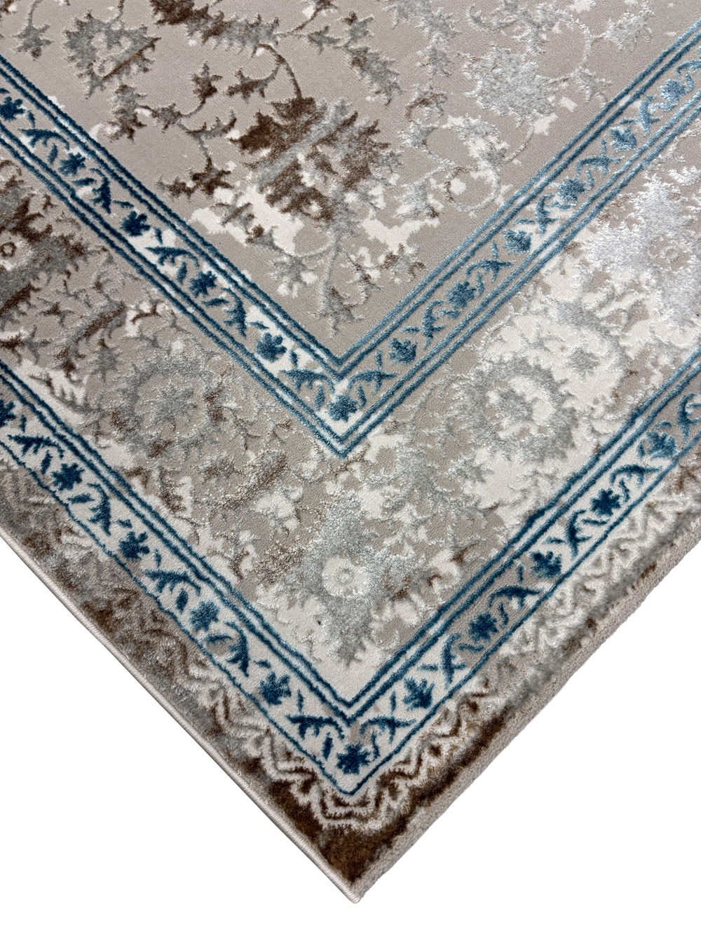 Ковер Eliza 37905C Blue FLS/Beige COK Прямоугольник