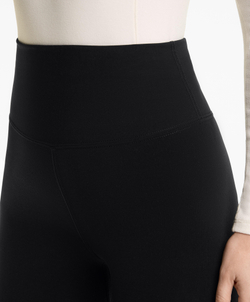 OYSHO Теплые бесшовные легинсы длиной до щиколотки 70 см, черный