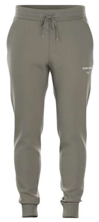 Мужские теннисные штаны Björn Borg Essential Pants - зеленый
