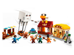LEGO Minecraft 21273 «Нападение на деревню воздушных шаров Гаста» — эпичная битва