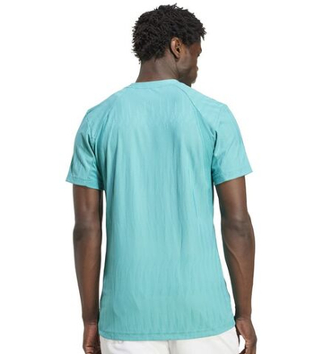 Мужская теннисная футболка Adidas Climacool+ AIRCHILL FreeLift - pure teal