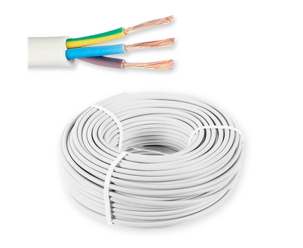 Провод ПВС 3х1.5 ГОСТ, бухта 100м