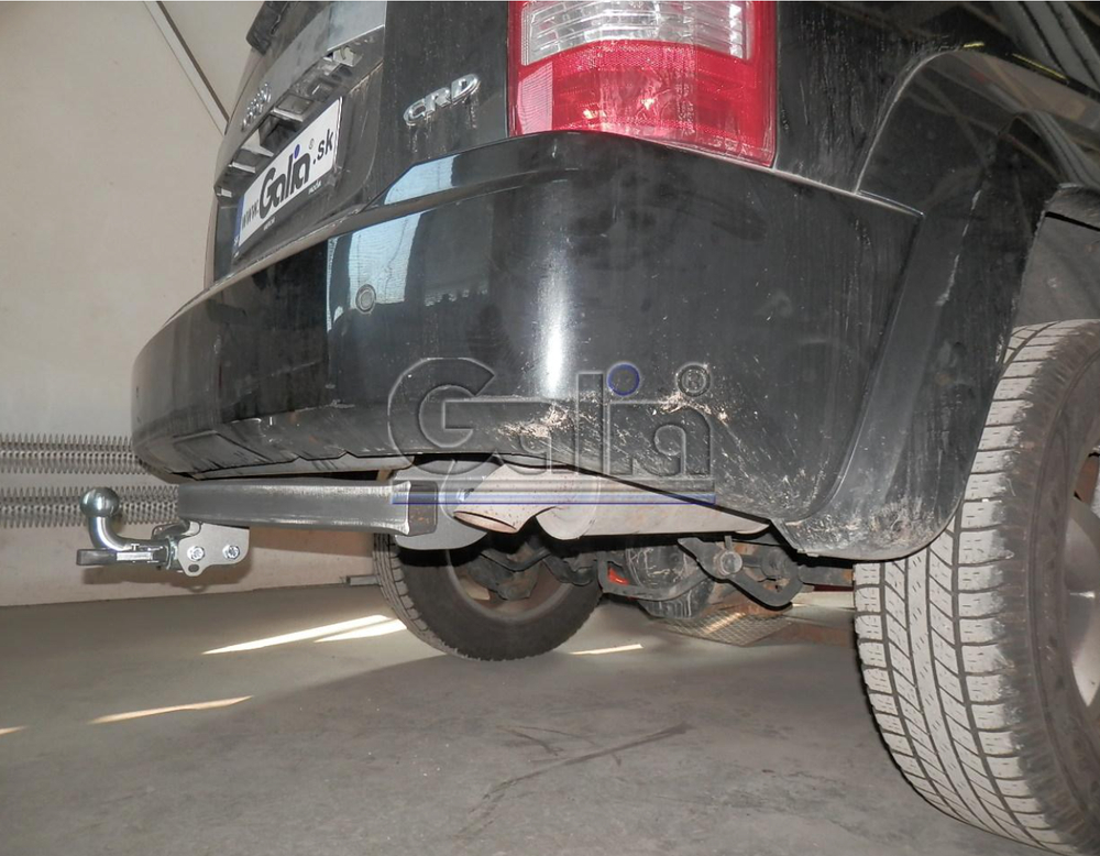 Фаркоп оцинкованный Galia J009C для Jeep Cherokee 2007-2013, Dodge Nitro 2007-2012(паспорт и сертификат в комплекте)(без электрики)