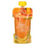 Happy Family Organics, Happy Baby®, органическое детское питание, для детей от 6 месяцев, бананы, батат и папайя, 113 г (4 унции)