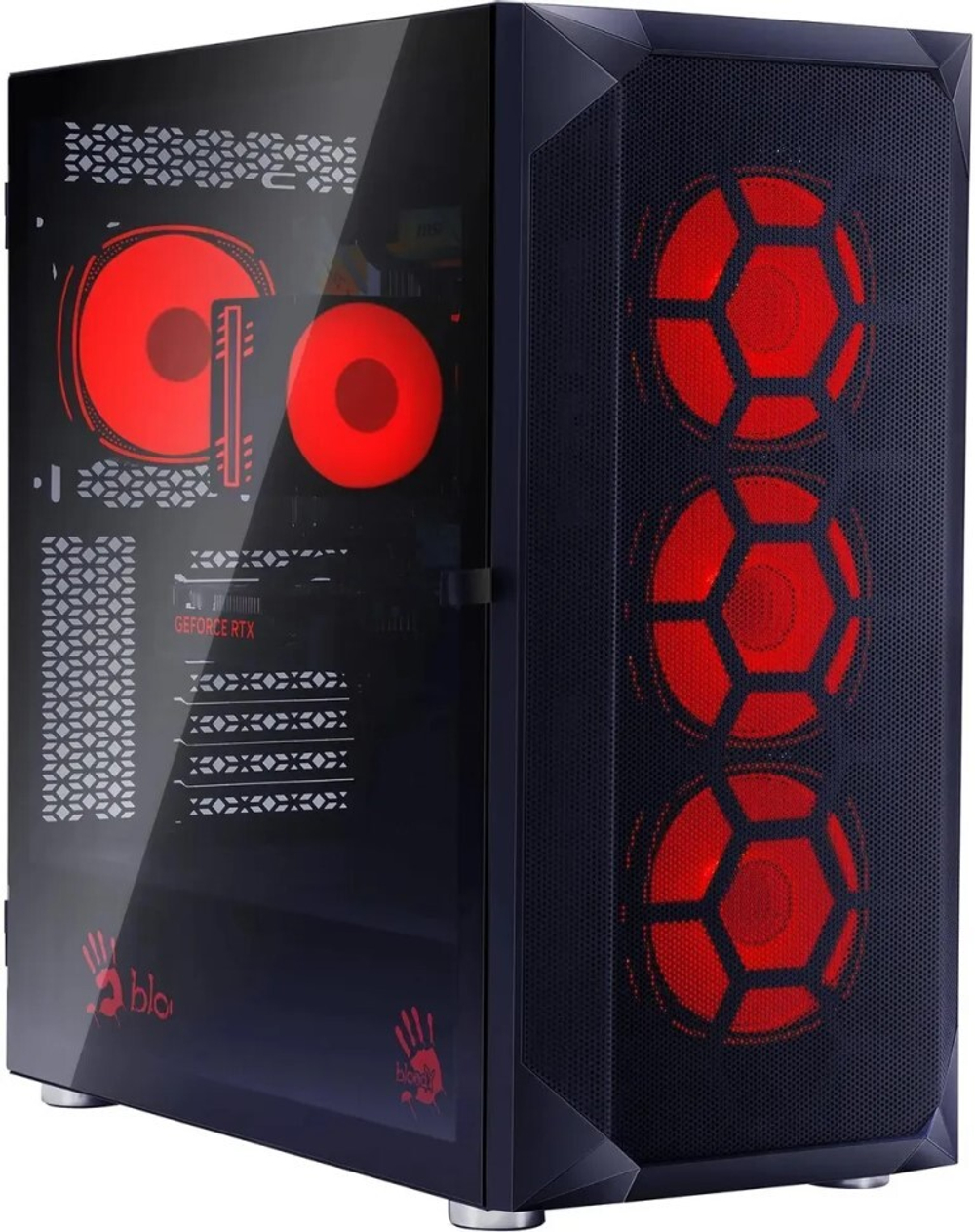 Системный блок Bloody BD-PC RB65C2 AMD Ryzen 5, 32 ГБ, 1 Тб, nVidia GeForce RTX 4060,  ОС Windows 11 Домашняя