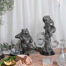 Набор бокалов для пива Медведь Барлей 4