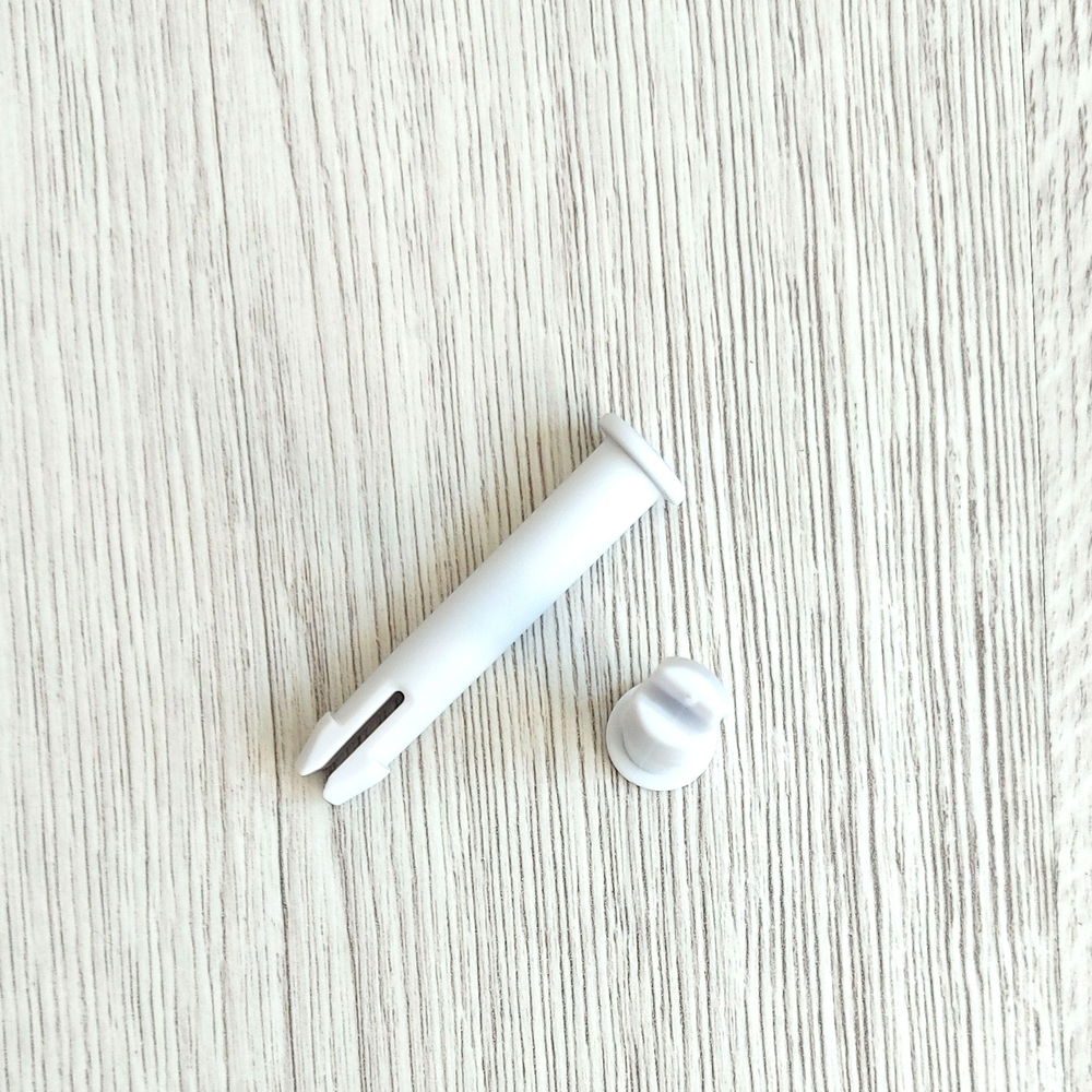 Комплект из 5 штук - Штифт для соединения (штырь) длиной 59 мм. Белый, для каркасного бассейна Pro Max BestWay 305*76