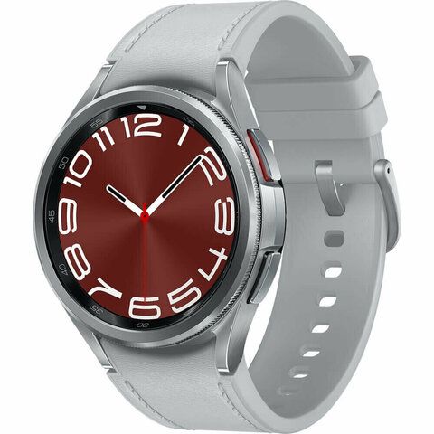 Умные часы Samsung Galaxy Watch6 Classic 43 мм Wi-Fi, silver (SM-R950NZSACIS)