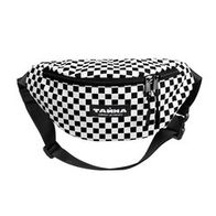 Поясная сумка ТАЙНА Шашка черн/белый принт
