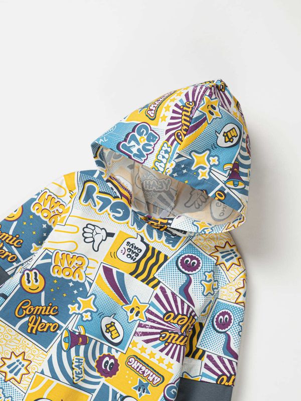 Лонгслив с капюшоном 