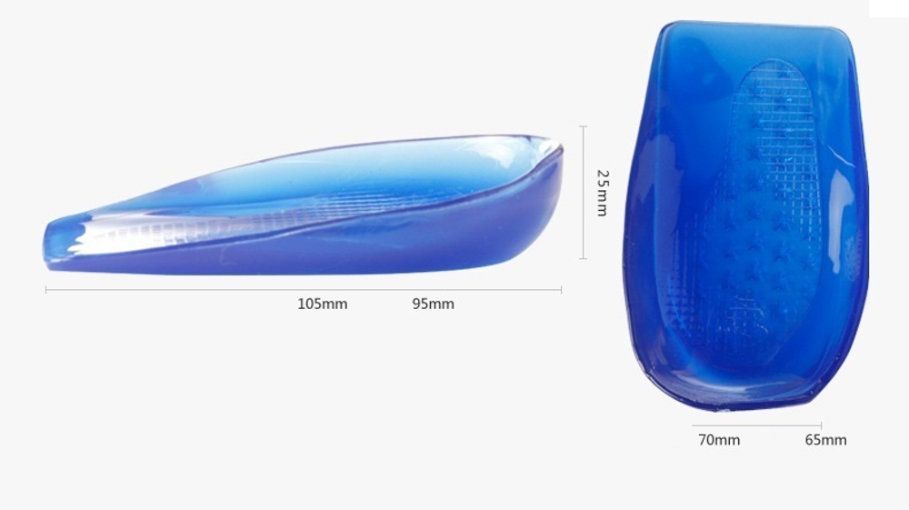 Ортопедические стельки для разгрузки пятки с высоким уровнем амортизации, 1 пара