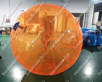 Аттракцион Водный шар ПВХ «Апельсин», 1,8*1,8*1,8 м