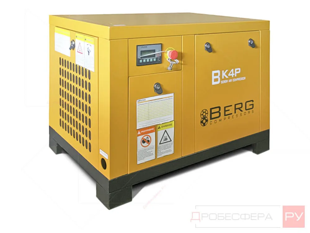 Винтовой компрессор Berg ВК-4Р/12-IP54