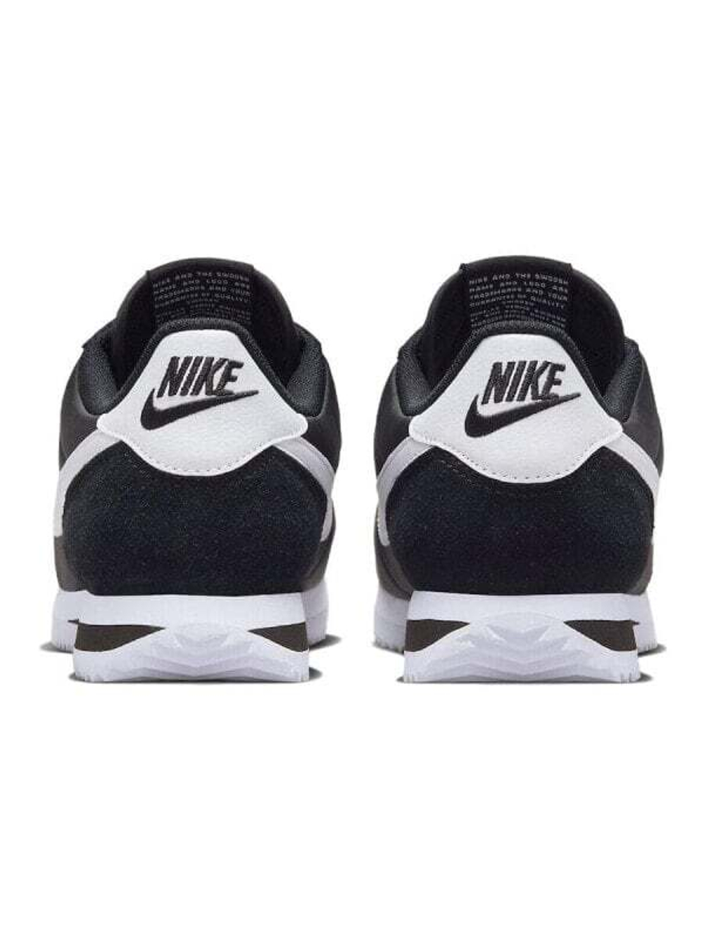 Кроссовки Nike Cortez Nylon Black White Women's
