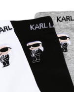 Носки 3 пары Karl Lagerfeld - разноцветная(230W6001)