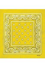 Желтая бандана фото