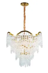 5655P/9A PLATING BRASS+CLEAR (1) Люстра NW