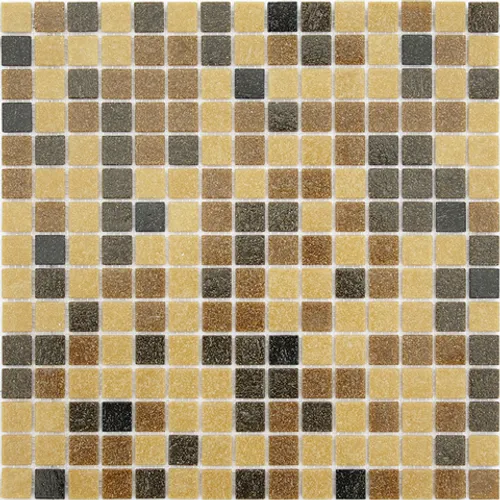 Мозаика стеклянная Albero 20x20x4 Sabbia коричневый