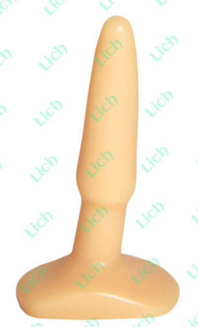 Стимулятор анальный - конус телесный №1