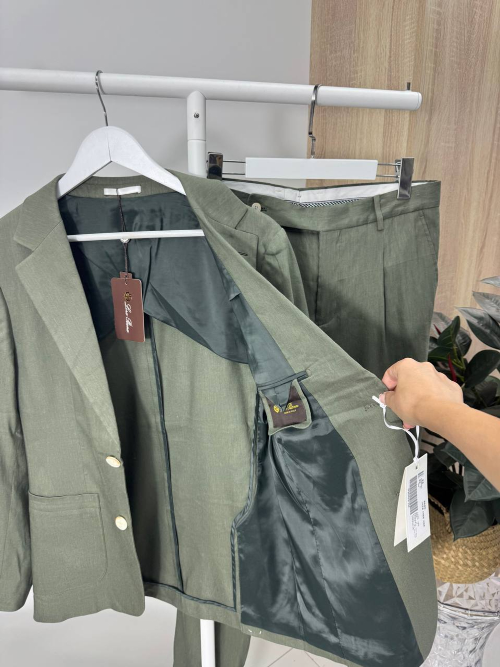 Льняной костюм Loro Piana