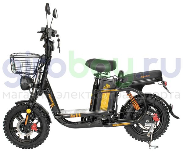 Электровелосипед Kugoo Kirin V3 PRO MAX (60V/28.6Ah) внедорожная резина