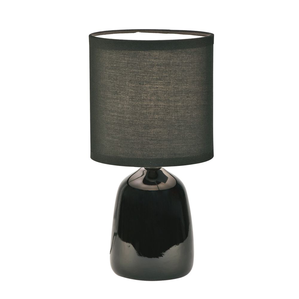 UML-B305 E14 BLACK Светильник настольный декоративный под лампу Е14. 40W. Механический выключатель. Черный. ТМ Uniel