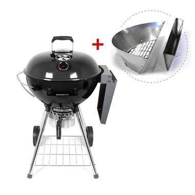 Угольный гриль Slow 'N Sear Deluxe Kettle, 57 см (с корзиной SNS Deluxe)