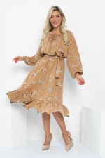 Платье Алания (бежевое) П12931-10М LT Collection (Акция)