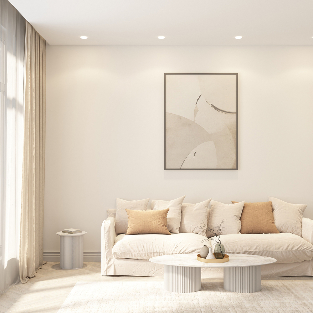 DK4600-WW Встраиваемый светильник, IP 20, 9 Вт, LED 3000, белый, пластик