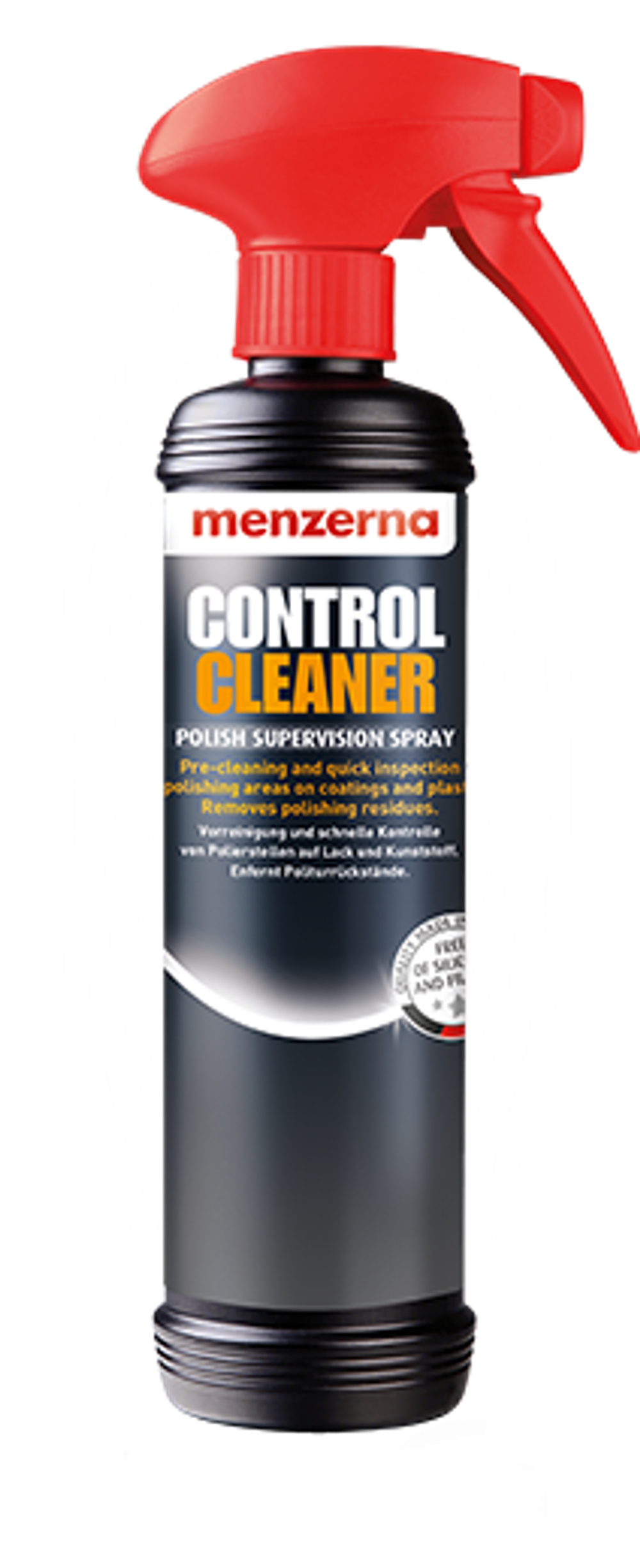 Menzerna Control Cleaner.Состав для удаления загрязнений и остатков полиролей 500мл