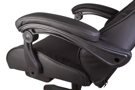 Кресло игровое Gramber А04 Экокожа черная/Экокожа синяя