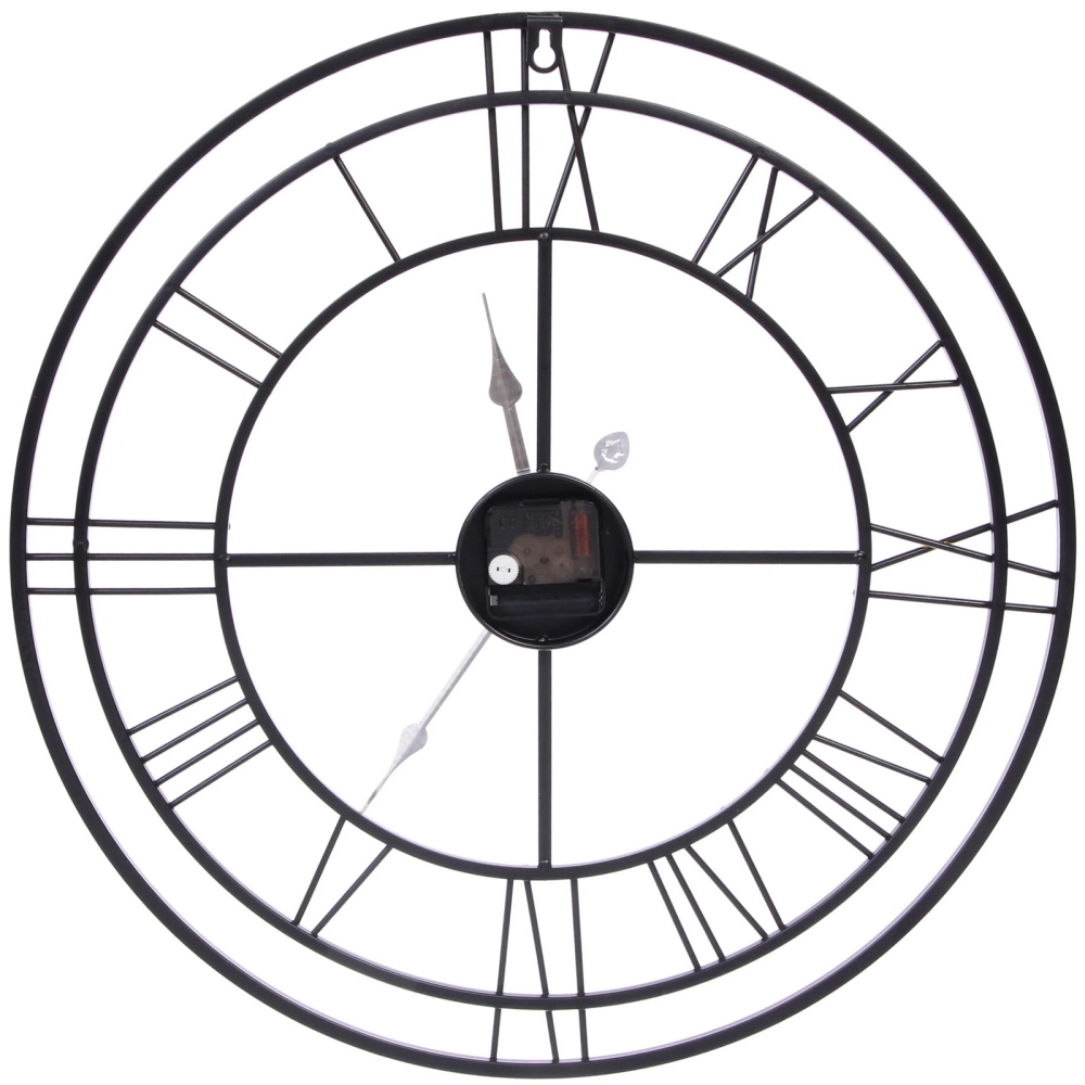 Часы настенные «LOFT HOME « 50см, желтые цифры