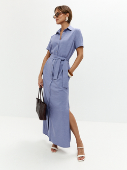 Васильковое платье Грейс