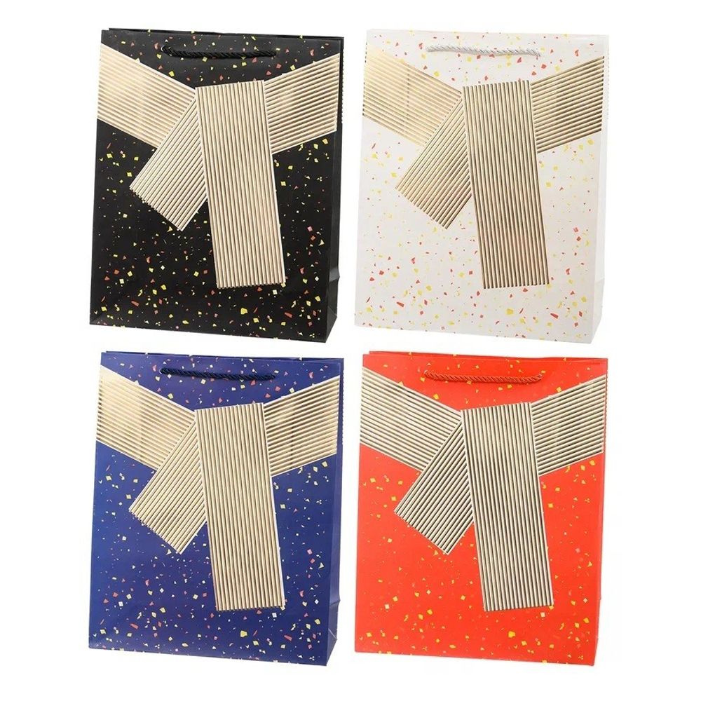 Подарочный пакет Basir, серия "Бант", 26*10*32 см, ассорти Подарочный пакет Basir, серия "Бант", 26*10*32 см, ассорти