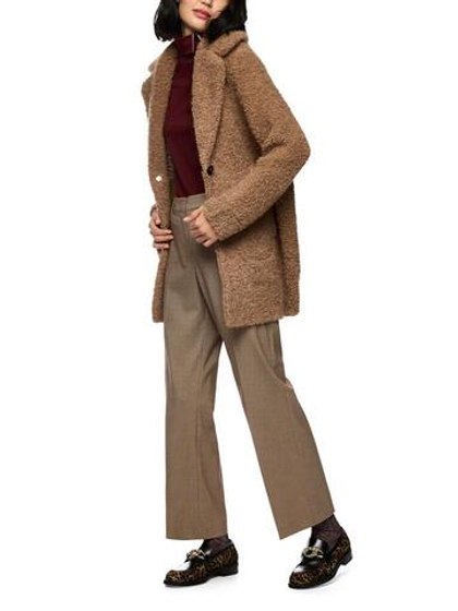 Marc Cain Шуба из фактурной шерсти