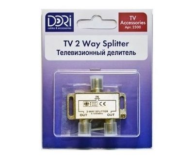 Делитель splitter на 2TV 5-1000MHz без штекера BL 2300 DORI