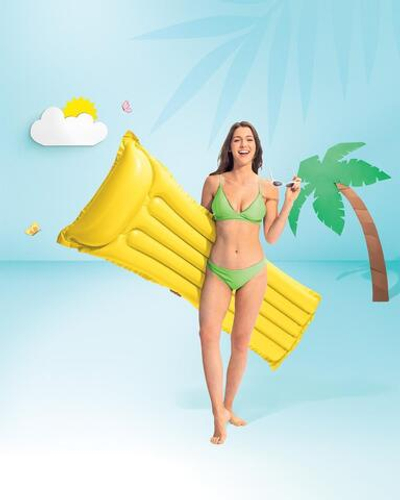 Матрас пляжный 183*69 см Economats 589394 (Intex)