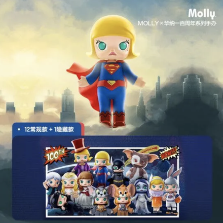 Рандомная фигурка Blind Box POP MART MOLLY×Warner
