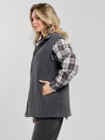 Толстовка (жилетка) Блик-3 Виотекс ГРАФИТОВЫЙ