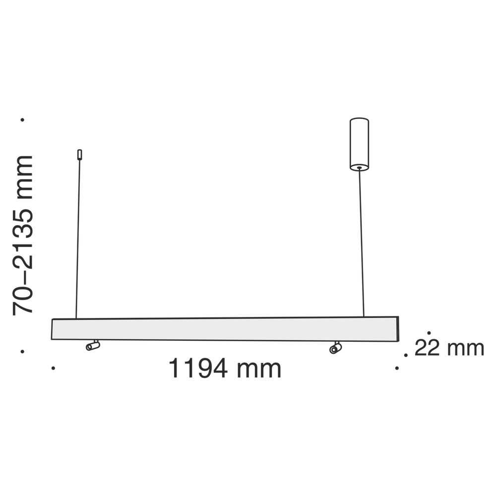 Подвесной светильник Technical P068PL-L27W4K