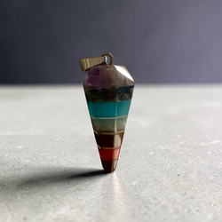 Подвеска-кулон Маятник 7 чакр