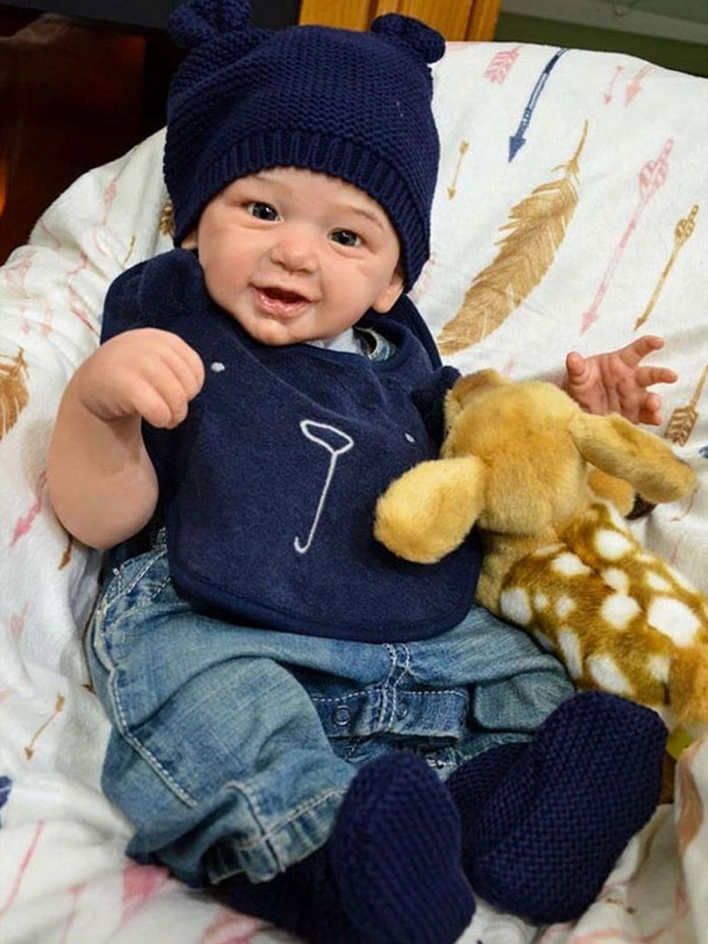 Набор для изготовления силиконовой куклы Реборн 53см (UN046)