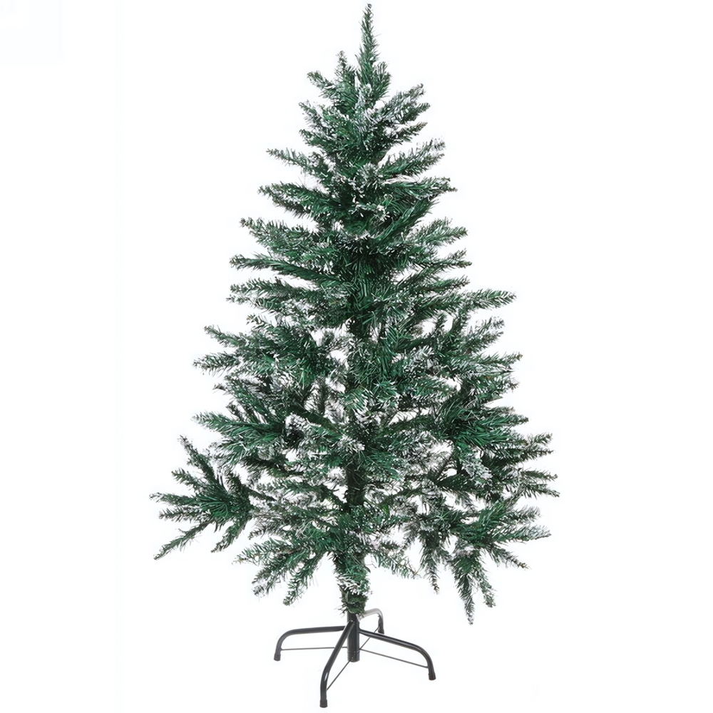 Ёлка «Рождественское чудо» 120 см ПВХ (230 веток), белый иней