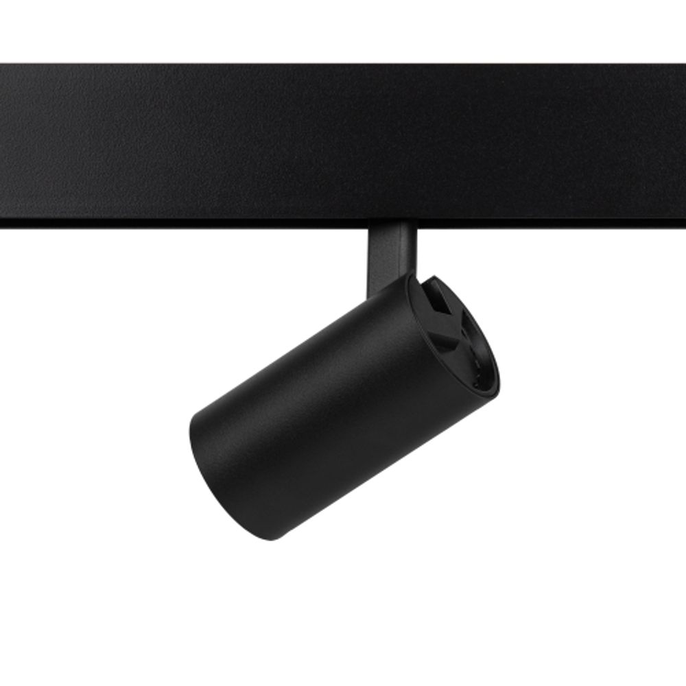 Магнитный трековый светильник ЭРА TRM20-6-7W3K BK светодиодный 7Вт 3000К черный для системы NOVA