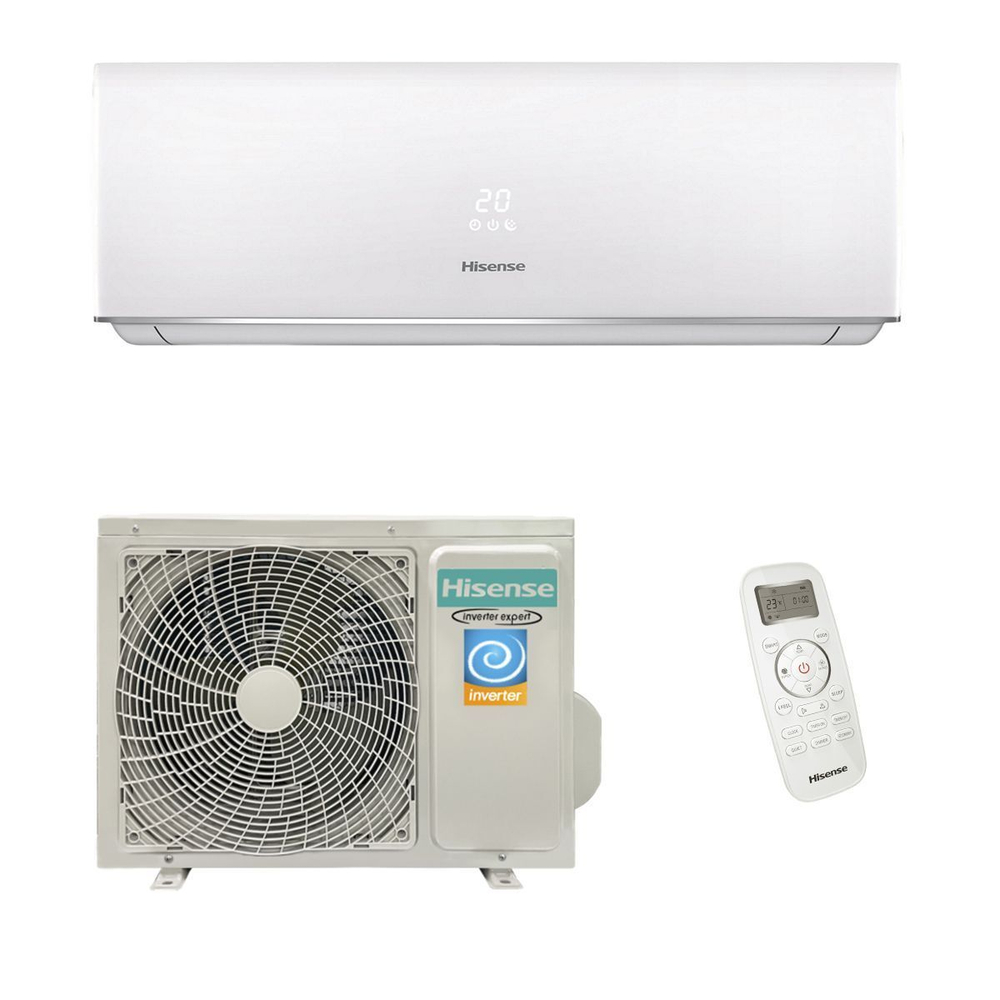 Сплит-система Hisense Smart AS-13UW4RYDDB03, инверторная, для помещения до 36 кв.м.
