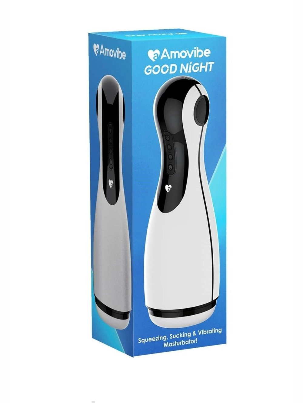 Инновационный мастурбатор Amovibe Good Night с имитацией орального секса