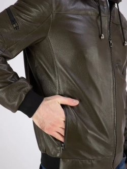 Куртка кожаная из натуральной кожи