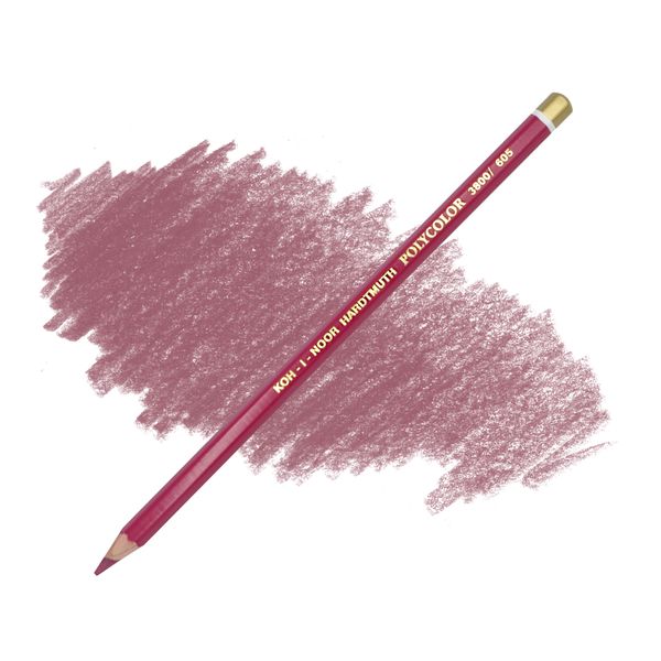 Карандаш художественный цветной POLYCOLOR, цвет 605 бургунди