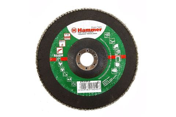 Круг лепестковый торцевой КЛТ Hammer 213-013 180 Х 22 Р 40